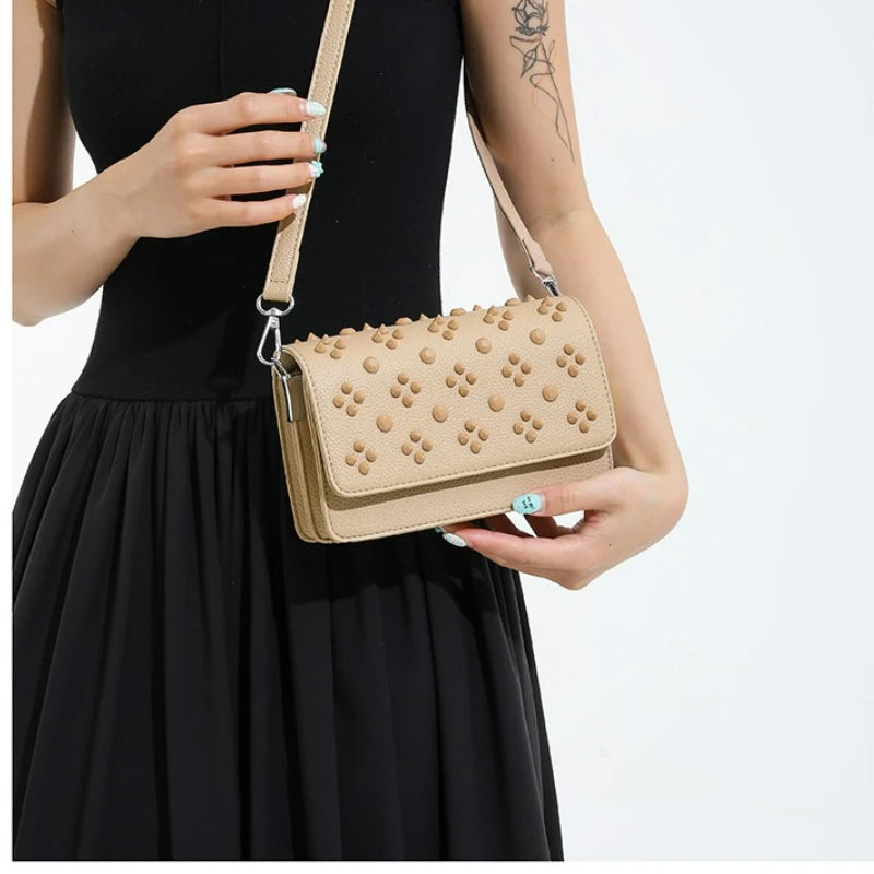 Bubble Dot Mini Crossbody Bag for Women