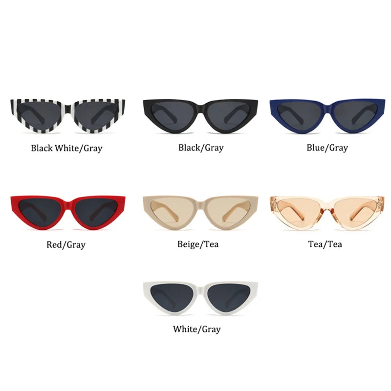 GEVE 1282 Cat-Eye Sunglasses – UV400 65 mm Lenses (Women)